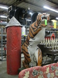 Everyone needs a giant, 6-foot leaping tiger, right?